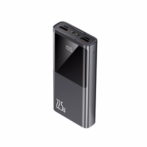 Powerbank Tech-Protect PB13 20000mAh 22.5W 2x USB-A / USB-C / Lightning USB-C / USB-A kaapelilla - harmaa