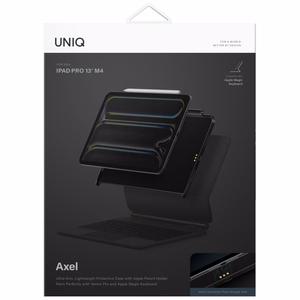 Uniq Axel case for iPad iPad Pro 13" M4 2024 / M5 2025 - black