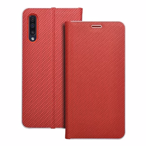 LUNA Book Carbon for SAMSUNG A50 red