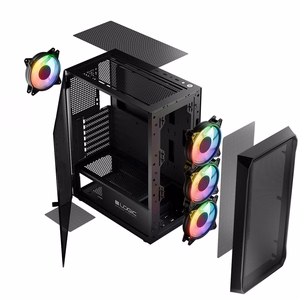 Logic PORTOS ARGB MINIDI USB 3.0 Case Black