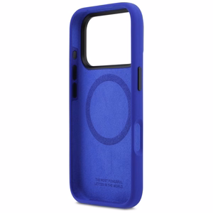 BMW M Silicon Vertical Logo MagSafe Suojakuori iPhone 17 Pro - laivastonsininen