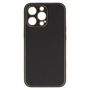 TEL PROTECT Luxury Suojakuori iPhone 13 Pro Max:lle musta