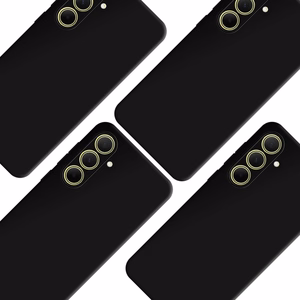 3mk Matt Case Pro Samsung Galaxy A35 5G:lle - Matta musta