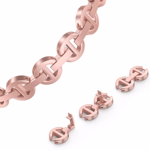 Bracelet loop for Apple Watch 42/44/45 design 3 pink