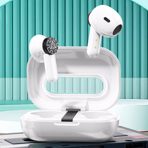 WEKOME VA06 Vanguard Series Bluetooth 5.2 TWS-nappikuulokkeet latauskotelolla, valkoiset