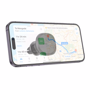 Autopuhelimen pidike Borofone BH102 Cloud, magneettinen, ilmaritilään, musta