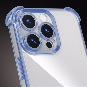 Anti Shock Chrome -suojakuori Samsung Galaxy A35 5G sininen