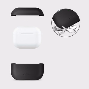 Tech-Protect NaturalFit Suojakuori AirPods Pro 3 -lle - musta
