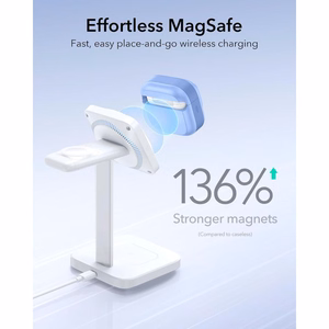 ESR Pulse HaloLock MagSafe  Apple AirPods 4 / 5 kuori, vaaleansininen