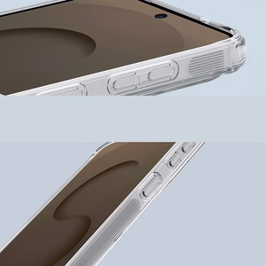 Nillkin Nature TPU Pro MagSafe yhteensopiva suojakuori Samsung Galaxy S26:lle valkoinen