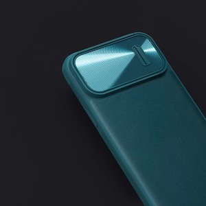 Nillkin CamShield Nahka S Kotelo iPhone 14 Pro Max kotelo kameran suojus musta
