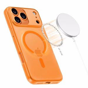 Tech-Protect Magslim MagSafe Suojakuori iPhone 17 Pro Maxille - Oranssi