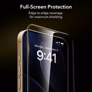 ESR UltraFit Armorite Pro Karkaistu lasi iPhone 17 Pro Max:lle - Kirkas