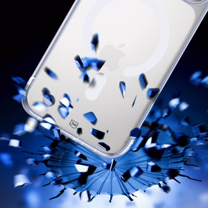 3mk Just20g MagCase iPhone 17 Pro Max:lle - Läpinäkyvä