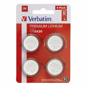 Litiumparistot Verbatim 3V CR2430 (4kpl)