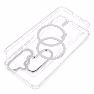 Case for Xiaomi Redmi A5 Frame Clear Hybrid Mag Cover compatible with MagSafe transparent