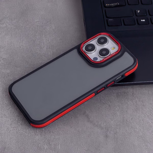Crystal Black case for Xiaomi Redmi Note 14 5G (Global) red