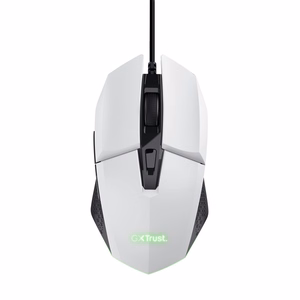 Trust GXT 109W Felox - 6400 DPI optinen pelinhiiri (valkoinen)