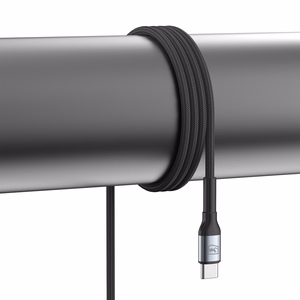 3mk Hyper Cable N-SERIES USB-A / USB-C 2m 9V/2A 18W - musta