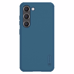 Nillkin Super Frosted Shield Pro kotelo Samsung Galaxy S23+ panssarikotelo + puhelinteline sininen