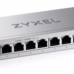 Zyxel GS1200-8 v3 – hallittava L2, Gigabit Ethernet, verkkokytkin, harmaa
