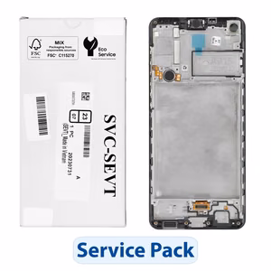 ServicePack LCD-näyttö SAMSUNG A21s A217F GH82-22988A