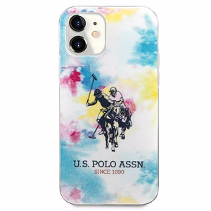 US Polo USHCP12SPCUSML iPhone 12 mini 5,4" monivärinen Tie & Dye-mallisto