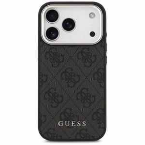 Guess 4G Classic Logo MagSafe Suojakuori iPhone 17 Pro:lle - Musta