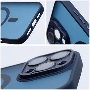 Kotelo Samsung A27 Variete Mag Cover yhteensopiva MagSafe tummansininen