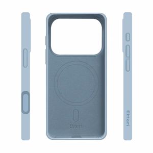 Etteri Silikoninen Mag Suojakuori iPhone 17 Pro Max / iPhone 18 Pro Max:lle vaaleansininen