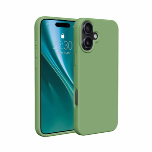 Etteri silikonikuori iPhone 16 6,1 vaaleanvihreä