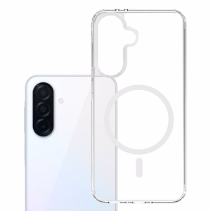 3mk Armor MagCase Suojakuori Samsung Galaxy A36:lle - läpinäkyvä