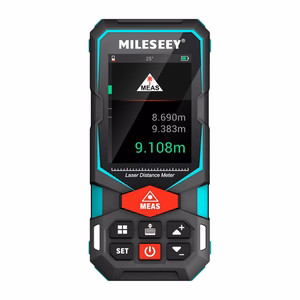 Mileseey S7 100m laseretäisyysmittari näytöllä