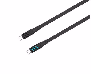 Havit CB6254 - USB Type C - USB Type C -latauskaapeli, 1 m (musta)