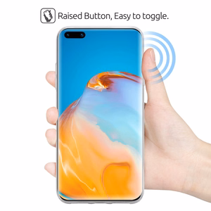 Crong Crystal Slim case for Huawei P40 Pro, clear