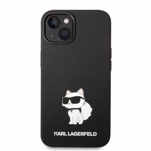 Karl Lagerfeld Silicone Choupette suojakuori iPhone 14 Plus:lle - musta