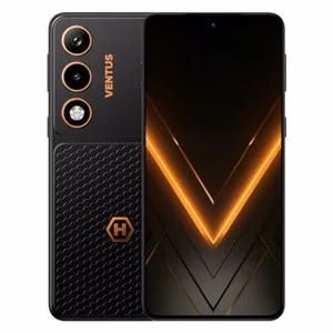 Hammer Ventus 5G -älypuhelin, musta, 6,77 ", AMOLED, 2392 x 1080 pikseliä, MediaTek Dimensity 7100, sisäinen RAM-muisti 8 GB, 256 GB, Dual SIM, 3G, 4G, 5G, pääkameran resoluutio 108 MP, Android, toissijaisen kameran resoluutio 32 MP, 16, 5000 mAh