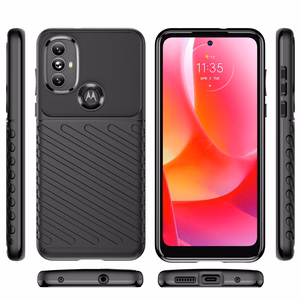 Thunder Case joustava panssaroitu suojus Motorola Moto G Power 2022 musta