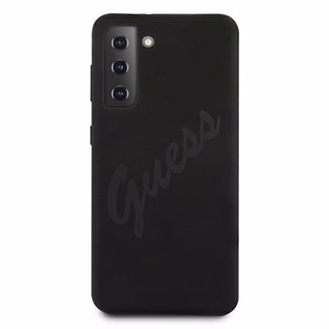 Guess GUHCS21MLSVSBK S21+ G996 musta/musta kovakotelo Script Vintage