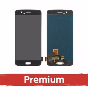 LCD-näyttö yhteensopiva OnePlus 5 A5000 musta OEM