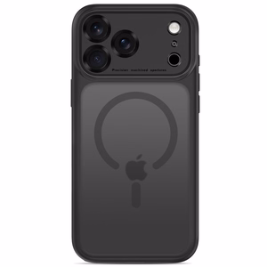Tech-Protect MagPeak MagSafe CC suojakuori malleille iPhone 18 Pro Max / 17 Pro Max, mattamusta