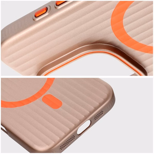 Suojakuori iPhone 17:lle Simply MagSafe-yhteensopiva titanium desert