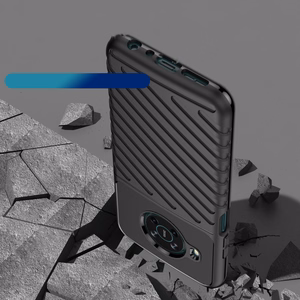 Thunder Case joustava panssaroitu suojus Nokia X100:lle musta
