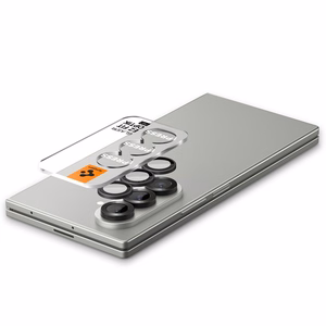 Spigen Optik Pro HD Glas.TR EZ Fit 2 kpl Kameransuoja Samsung Galaxy Z Fold 7:lle - Musta