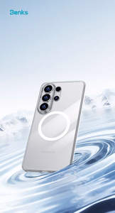 Benks Magnetic Crystal suojakuori (A050) Samsung Galaxy S26 Ultralle - läpinäkyvä