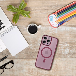 Suojakuori Samsung A37:lle Variete Mag Cover MagSafe-yhteensopiva violetti