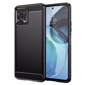 Carbon Case for Motorola Moto G24 black