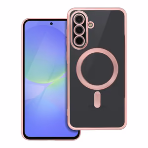 Electro Mag Cover case for Samsung A36 compatible with MagSafe rose gold