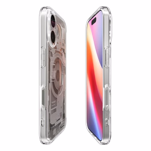 Spigen Ultra Hybrid Mag Magsafe Suojakuori iPhone 17:lle Zero One Natural Titanium