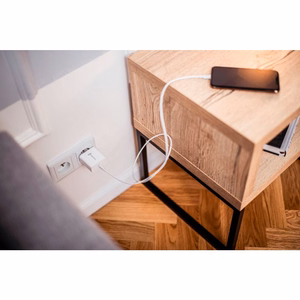 Puhelinlaturi Forcell F-Energy USB C QC4.0 PD 3A 45W TFK-TC-45WPD valkoinen